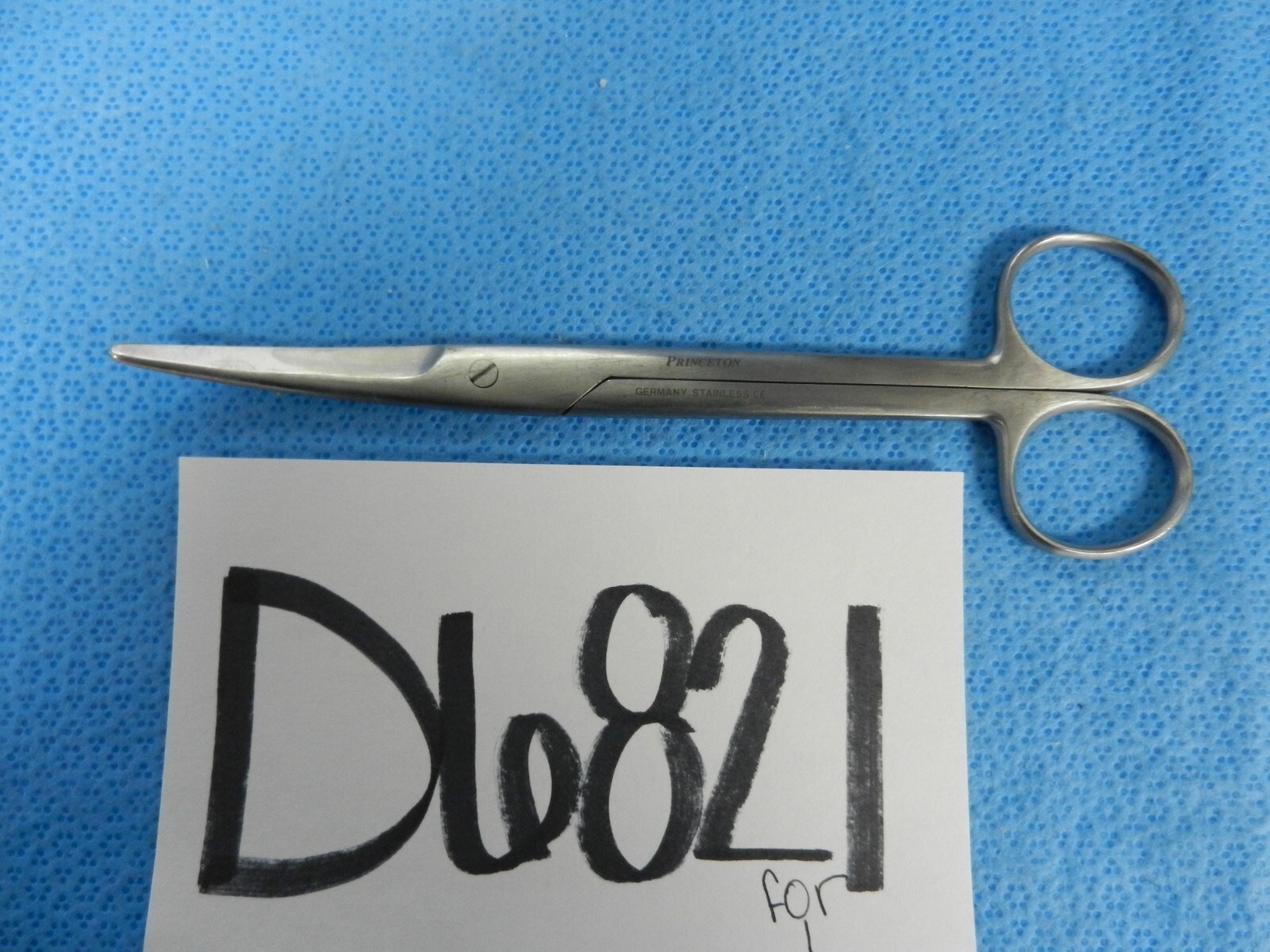 D6821 Princeton Mayo Curved Surgical Scissors 17cm 09161-17