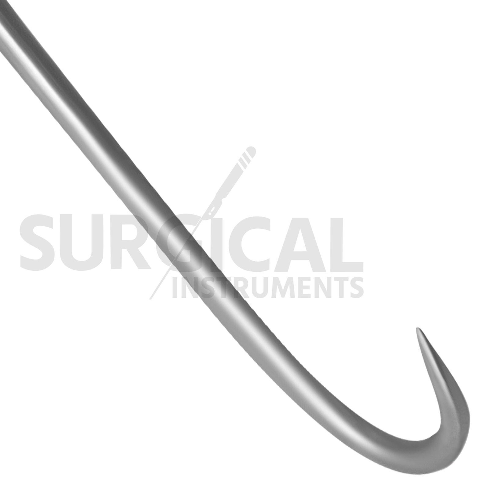 Bone Hook 8″ Sharp 20mm Deep Prong with T-Handle Stainless Steel German Grade