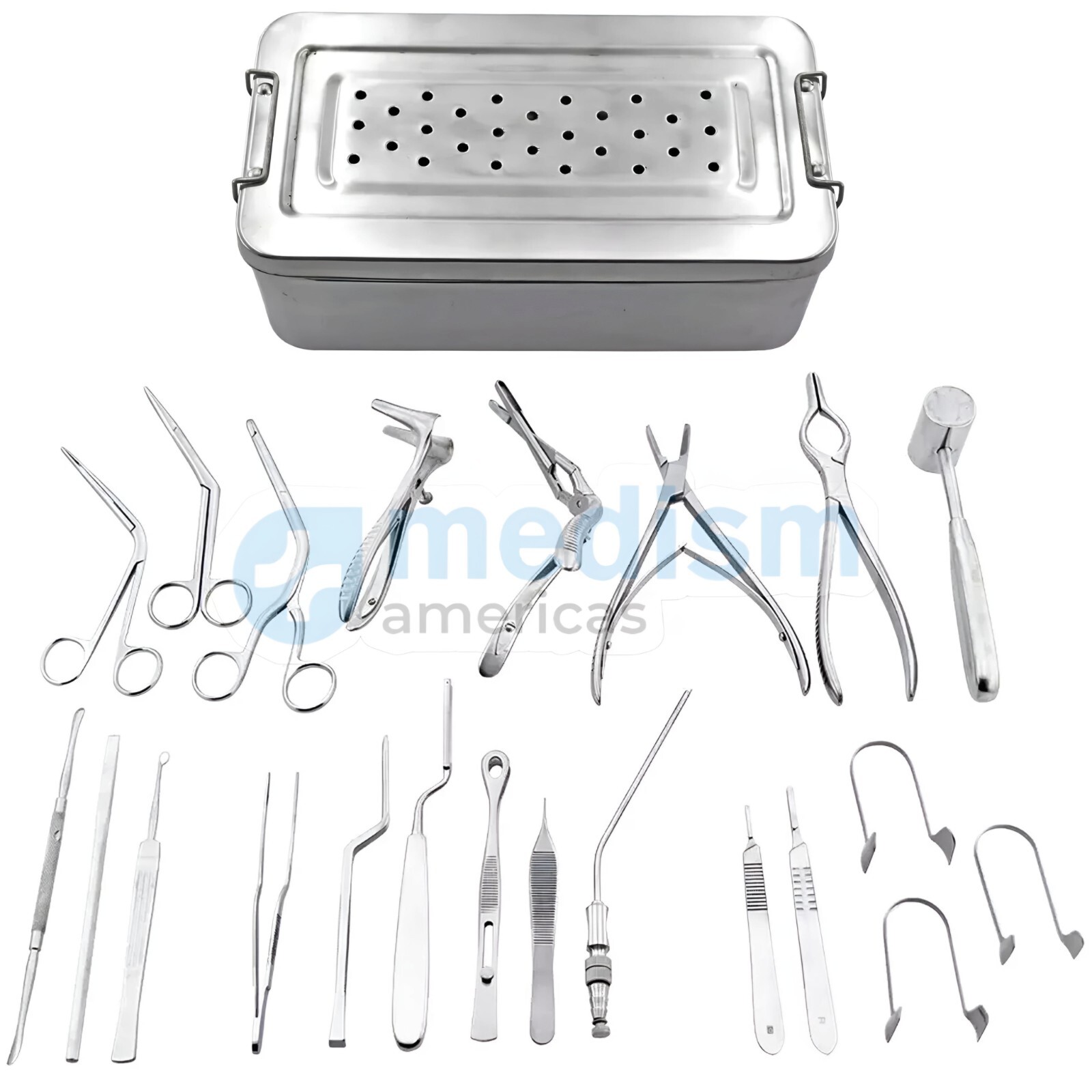 Septoplasty Surgery Instruments Kit of 23 pcs Orthopedic Surgical Instruments