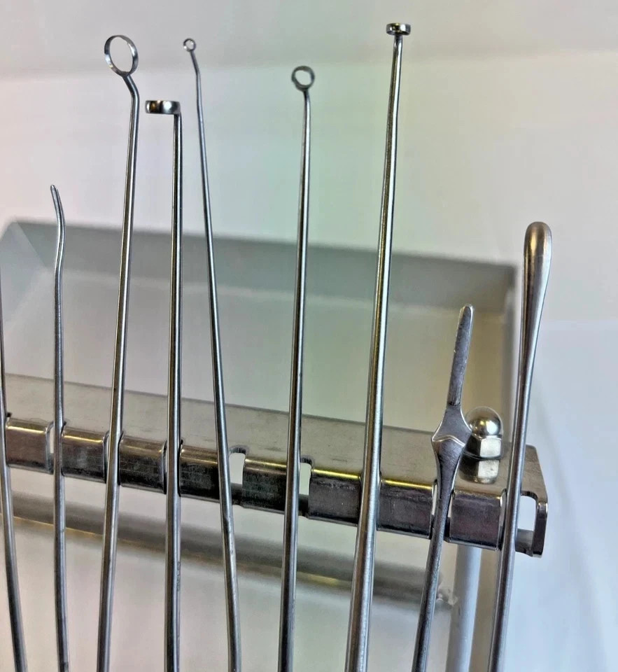 V. Mueller 20pc Transphenoidal Dissector Instrument Set w/ Case Neurosurgery ENT