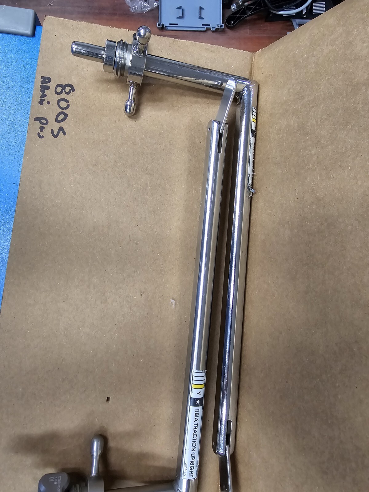 Mizuho OSI Tibia Traction Upright Pair 5855-411 Stryker Howmedica 5150-3-170