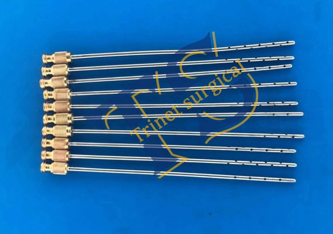 Liposuction Cannulas Plastic Surgery Instruments Set of 10 PCS High Quality