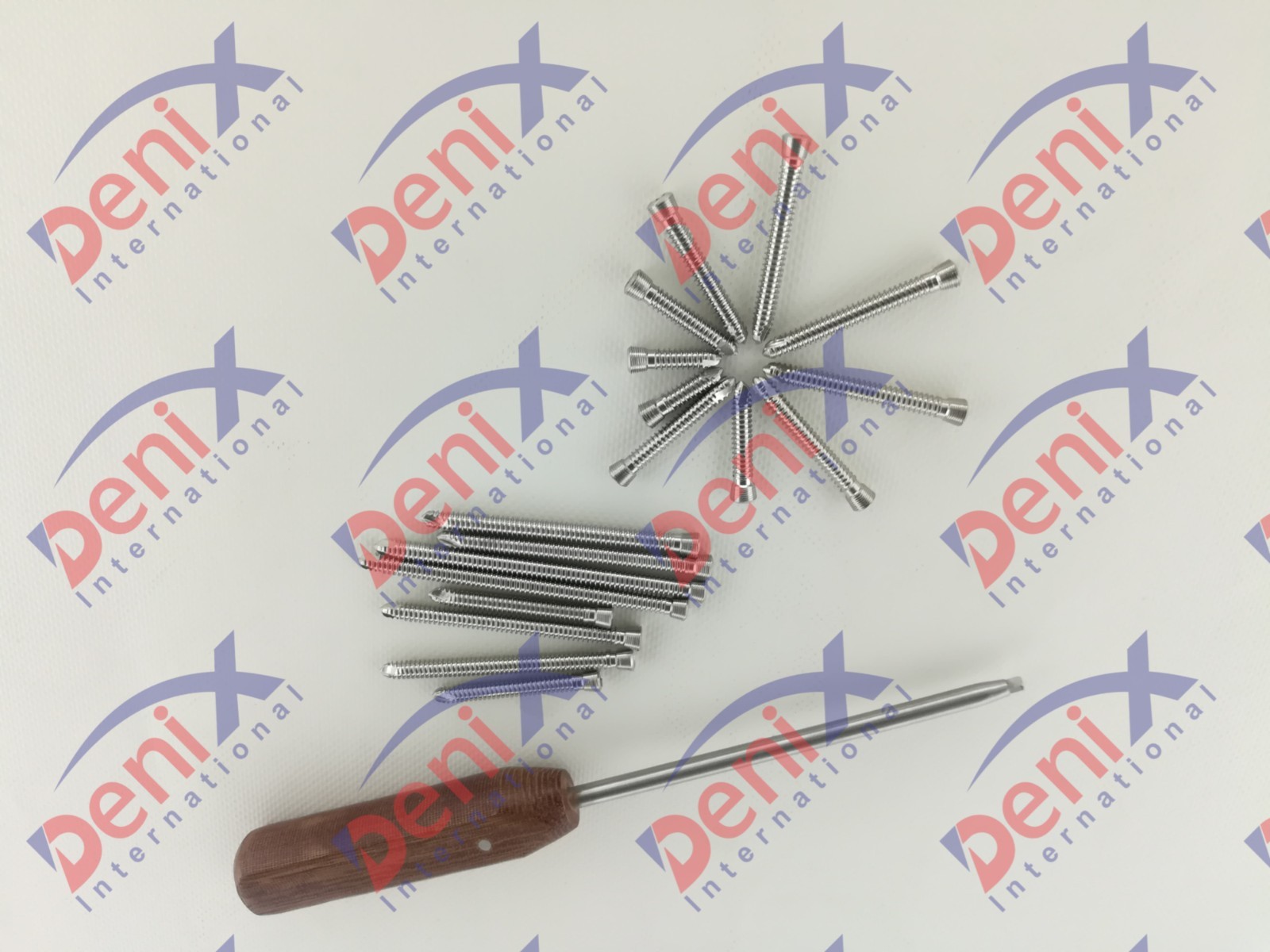 2.7mm Safety Locking Screws,(LCP) Screws (180 pcs) Stainless Steel 316L