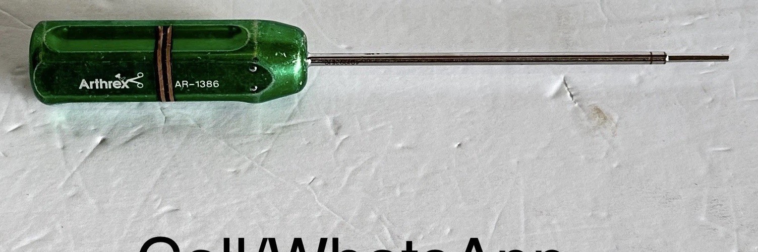 Arthrex AR-1386 Hex Cannulated Screwdriver Orthopedic