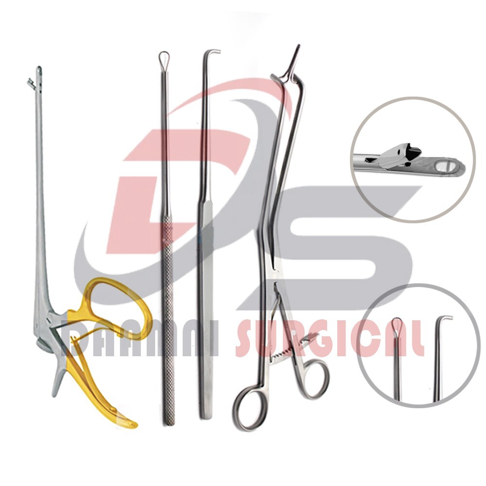 Colposcopy Surgical Instrument Set Of 4 Pieces