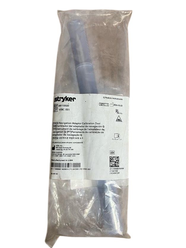 Stryker Q Pedicle EN(Q) Navigation Adaptor Calibration Tool 4810-0020 New