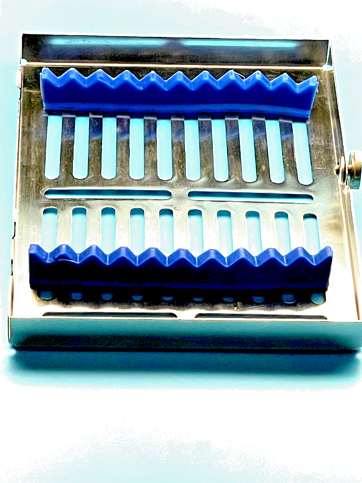 Set of 2 Cassettes (10 Instruments each), Size 180 x 140 x 30 mm, Autoclavable