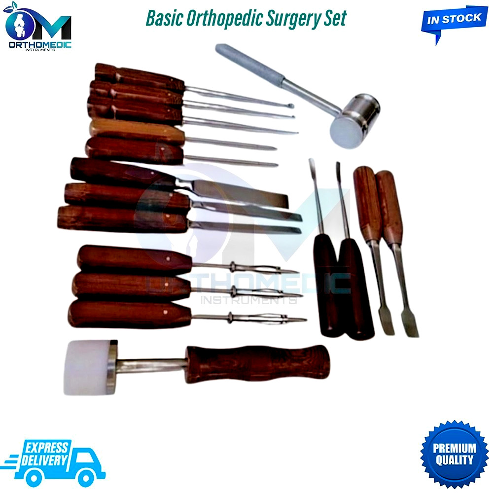 Basic Orthopedic Surgery Set of 17 Pcs Surgical Set Orthopedic instruments