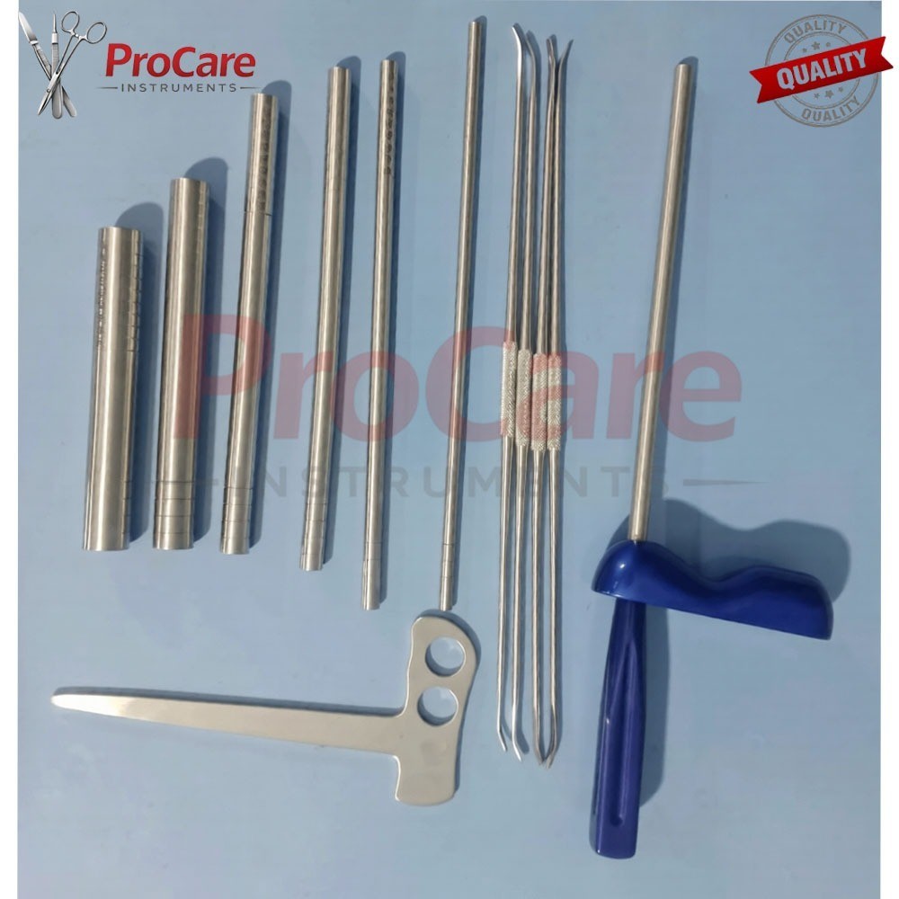 UBE Spine Surgery Orthopedic Surgical Instruments Set Of 13 Pcs