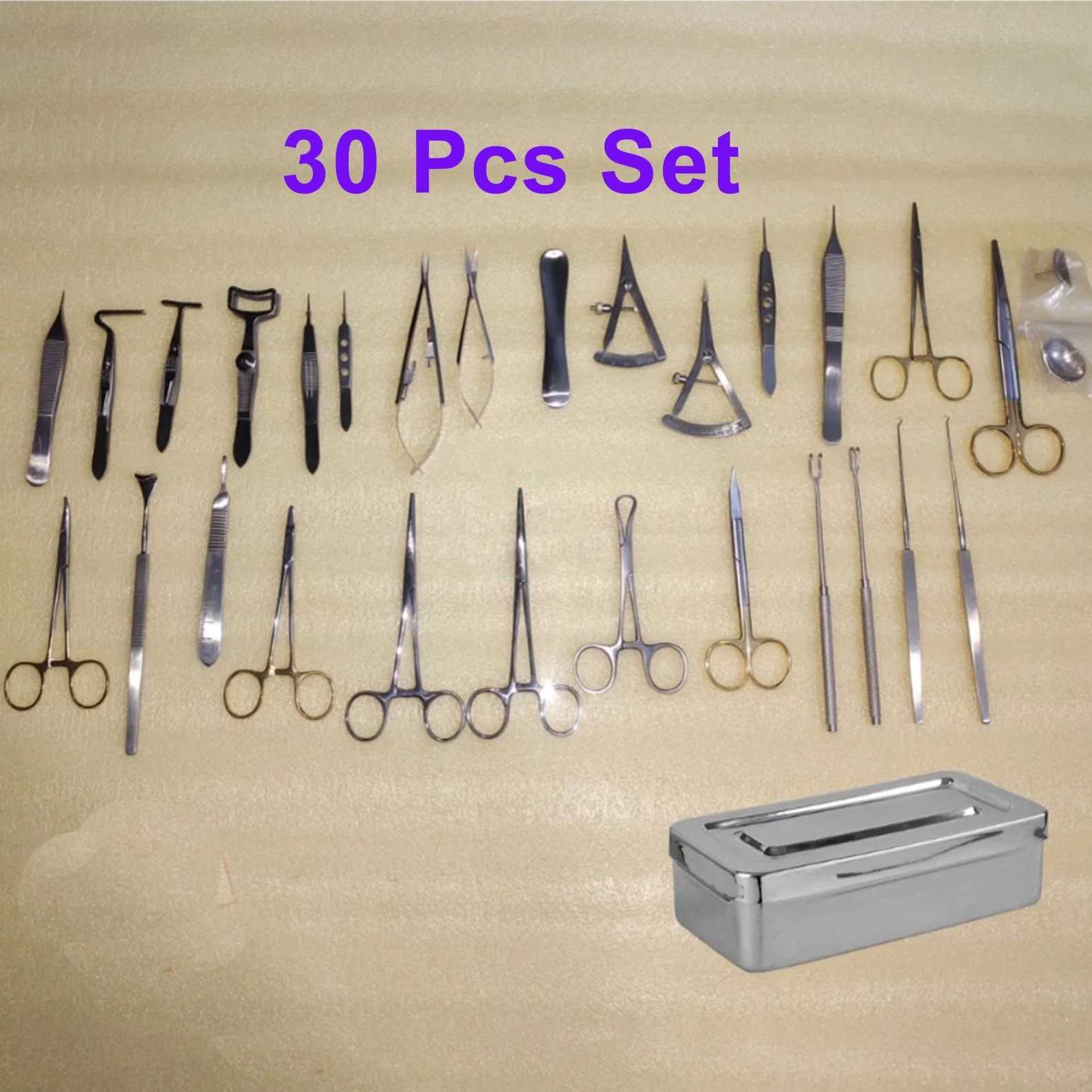 New Blepharoplasty Instruments Set of 30 Pcs Eye Surgery Set Plastic Surgery