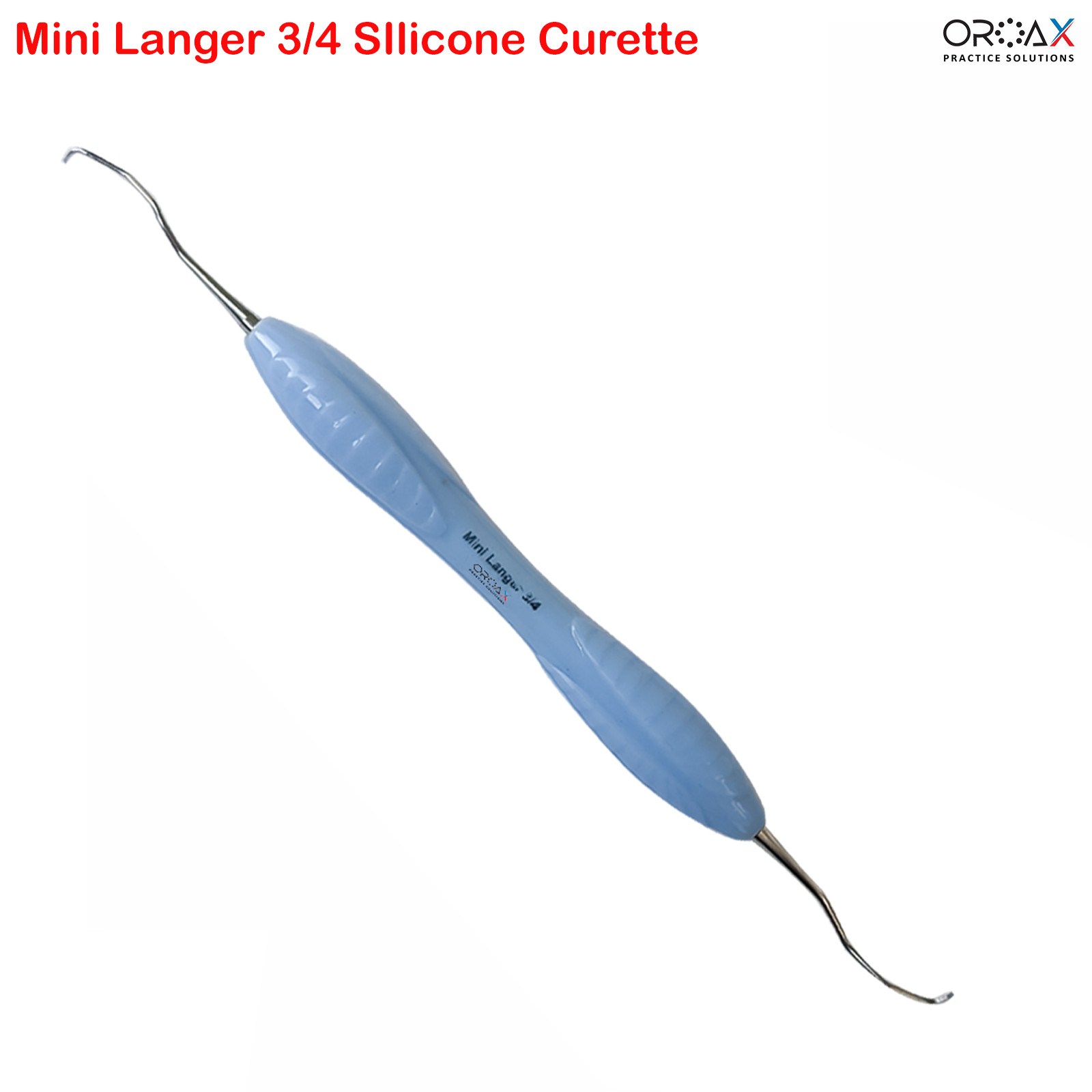 Dental Mini Langer Curette 3/4 Silicon Handle Universal Curettes & Scalers