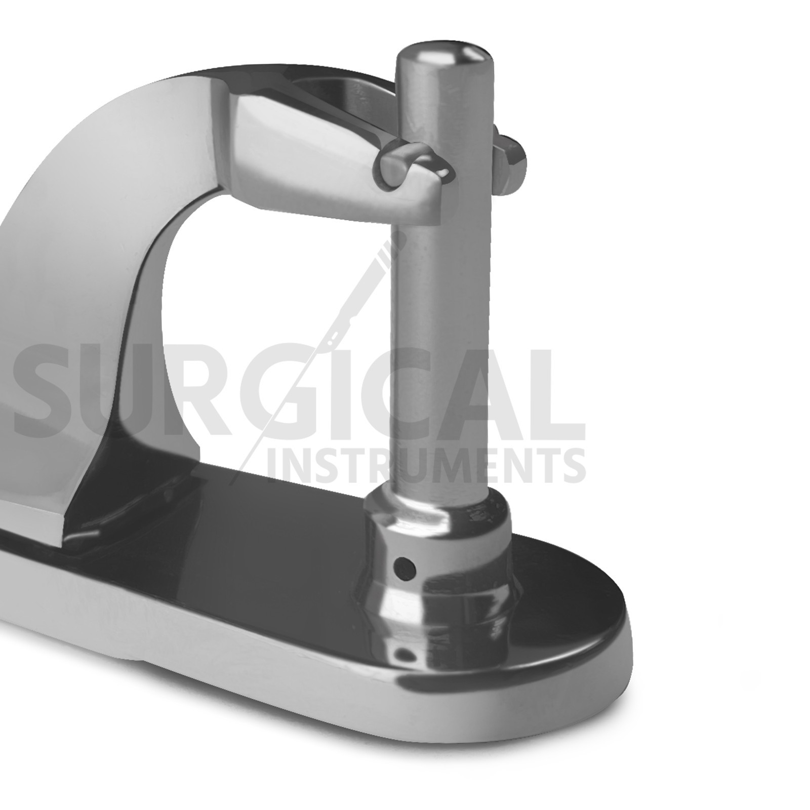 Bell-Type Pediatric Surgical Clamp 1.2 cm Stainless Steel German Grade