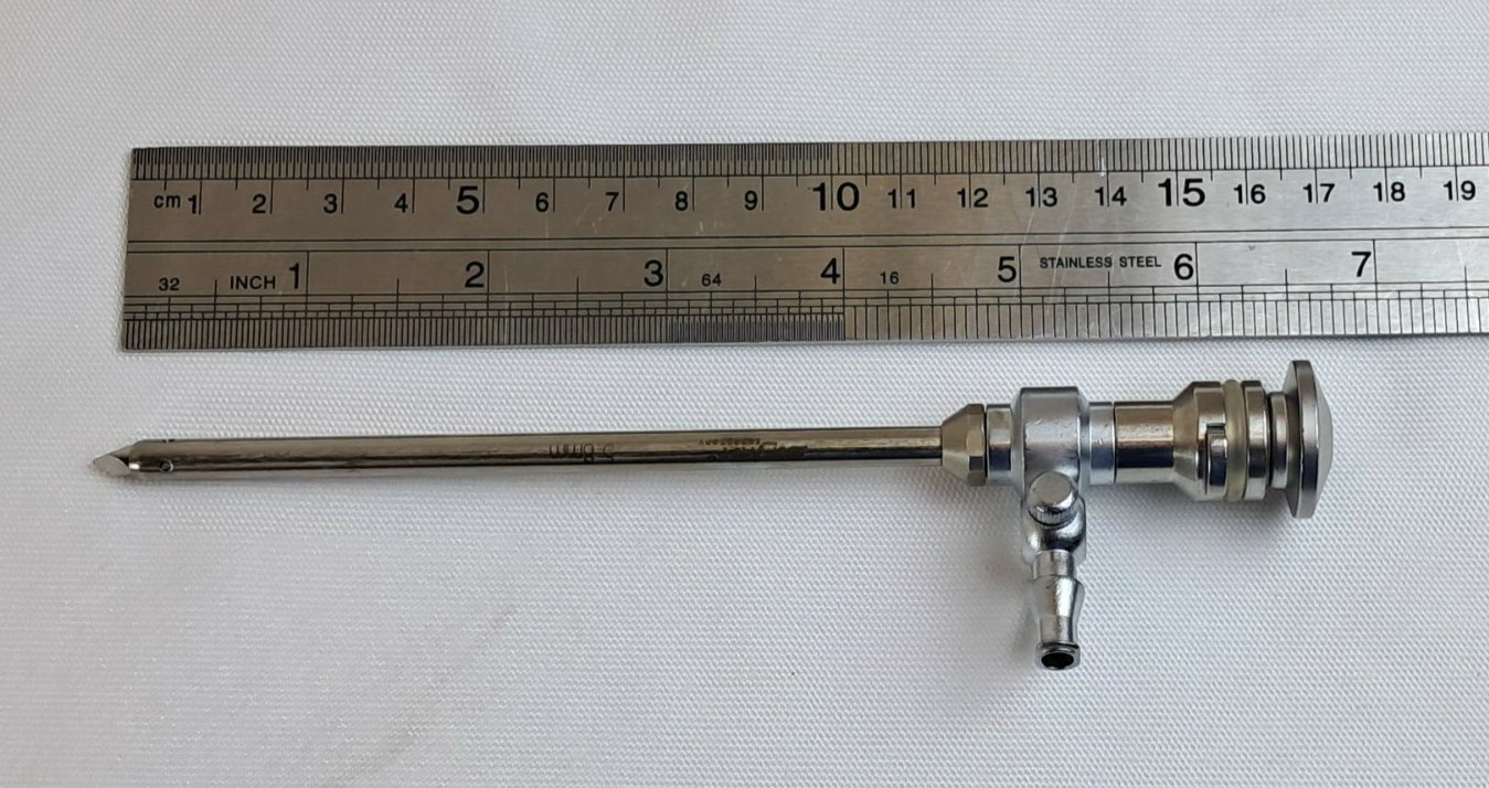 Stryker 747-031-510 747-031-530 Sharp Tip Obturator w/ Cannula Single Valve