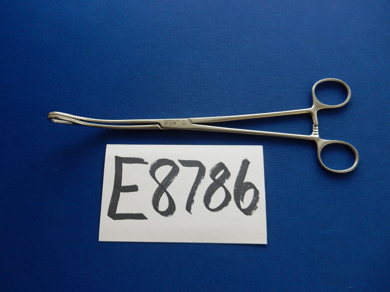 Aesculap BF123R Foerster-Ballenger Sponge Forceps 9-1/2″