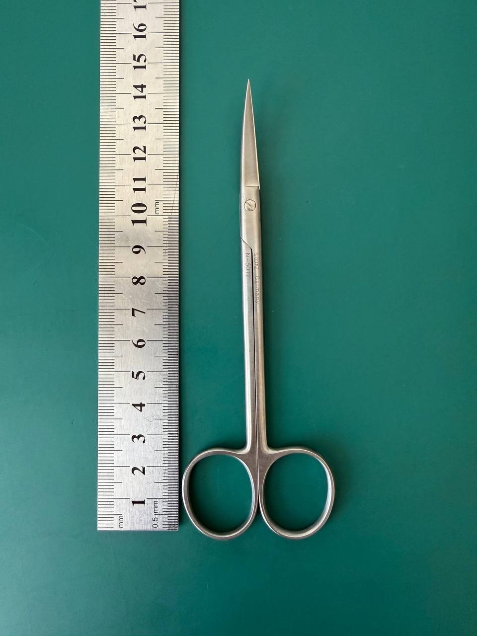 Storz N-5012 JOSEPH SCISSORS SHARP POINTS 140mm