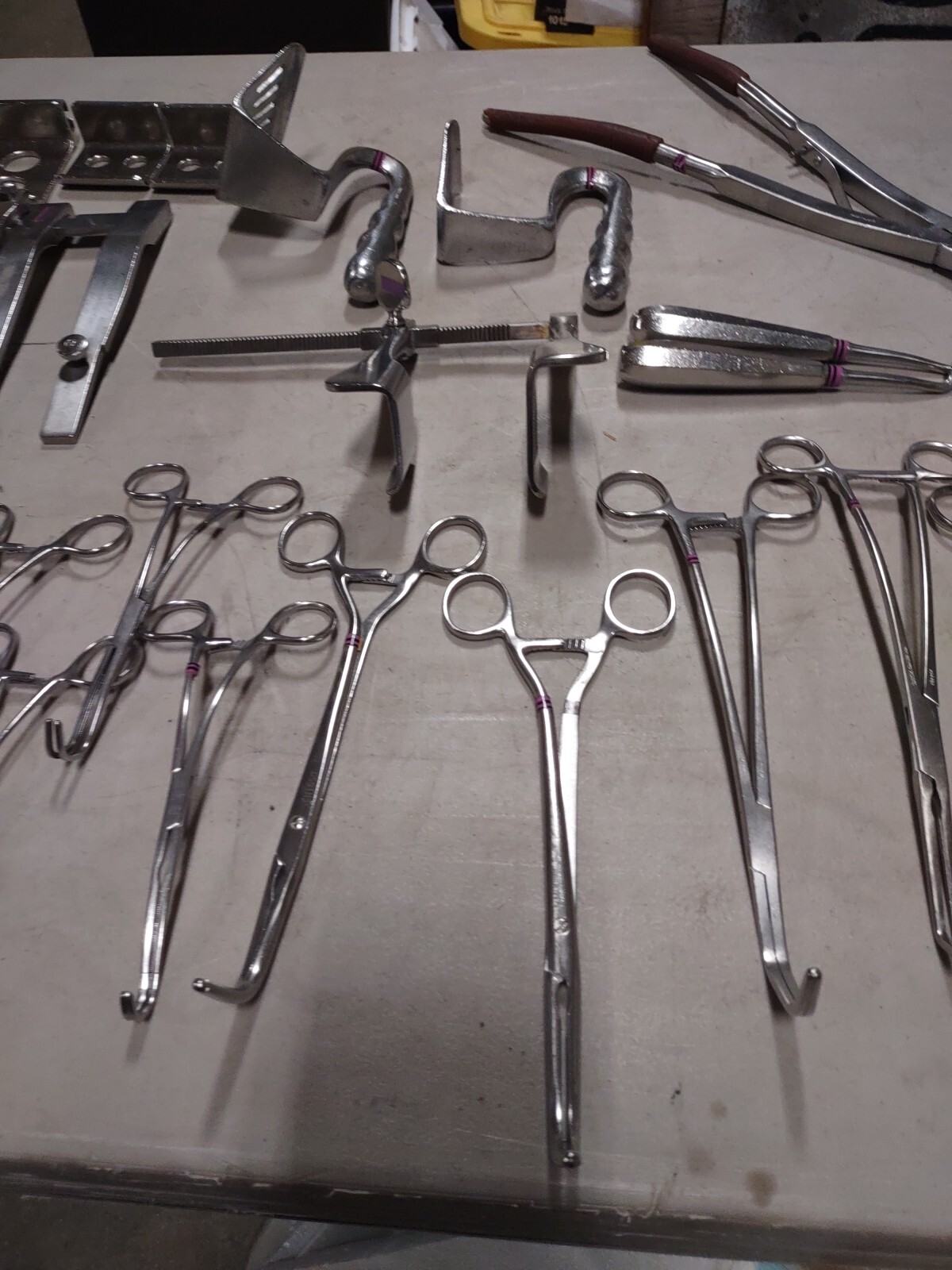 thoracotomy surgical tool lot Mixed brands Sklar Weck Mueller retractor Satinsky