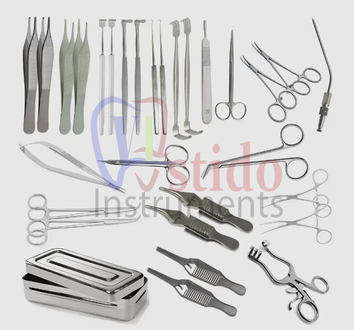 AV Fistula Set for Arteriovenous Surgery AV fistula Surgery Set Of 30 Pc DS-2349
