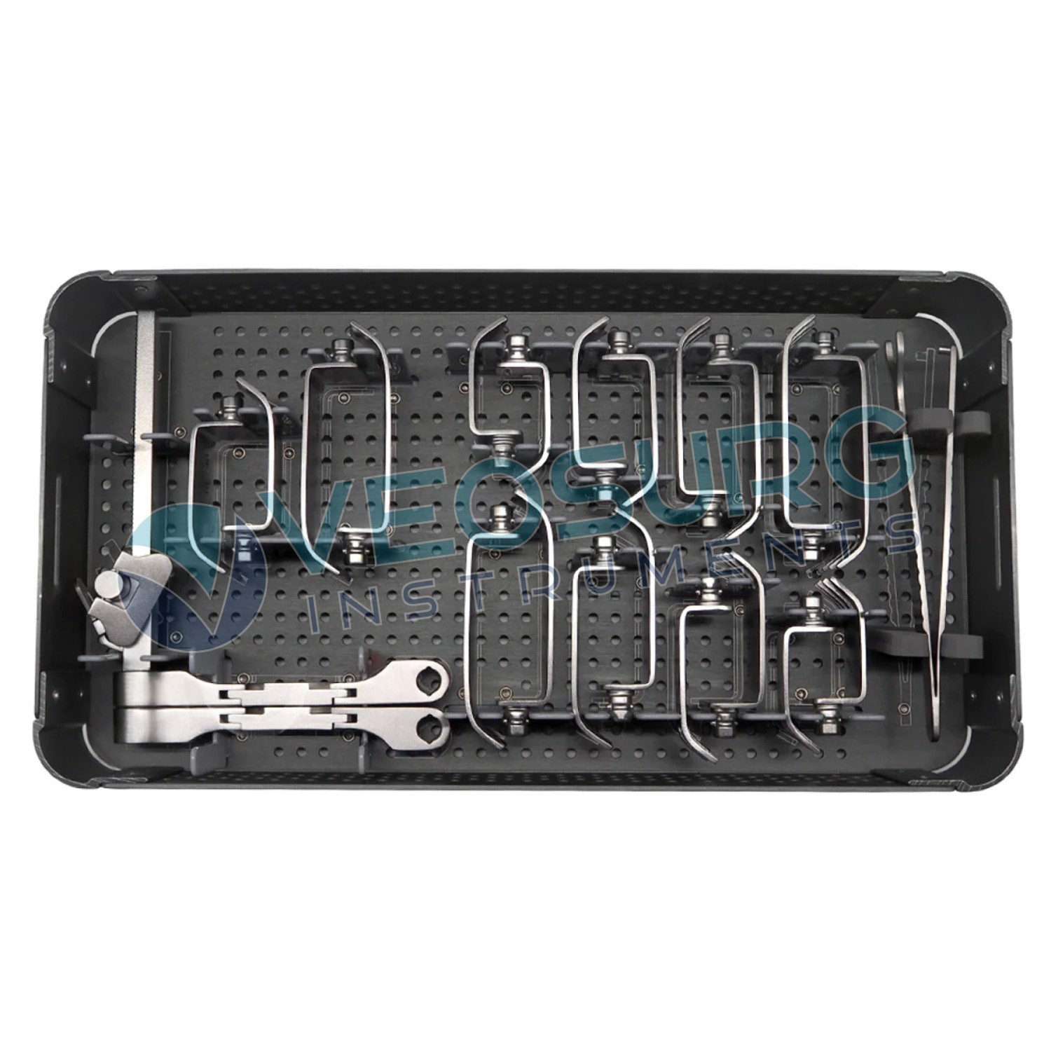 Anterior Cervical Retractor Kit Orthopedic Instrument Set For Spine Surgery