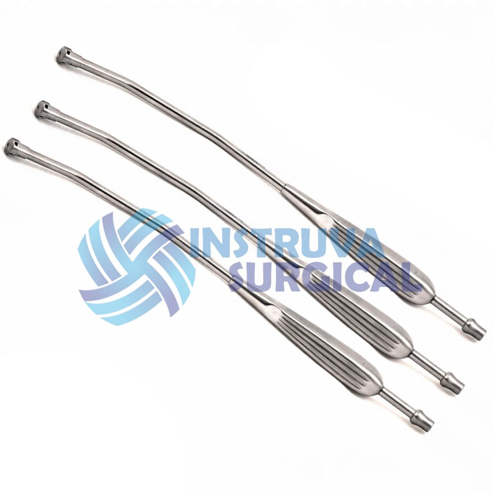 3pcs Long Suction Tubes 45cm | Thoracic VAT Surgery Set | Reusable Aspirator