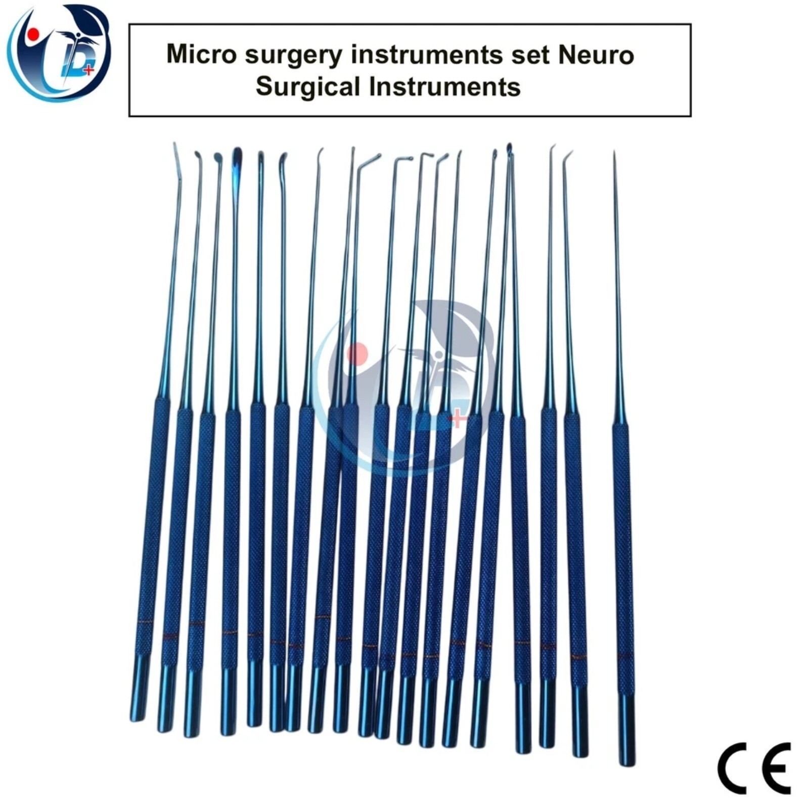 Micro surgery instruments set Neuro Surgical Titanium coated Instruments