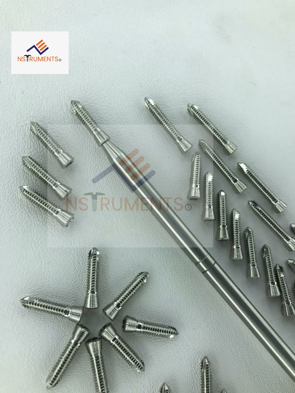 2.7mm Safety Locking Screws,(LCP) Screws (180 pcs) Stainless Steel 316L
