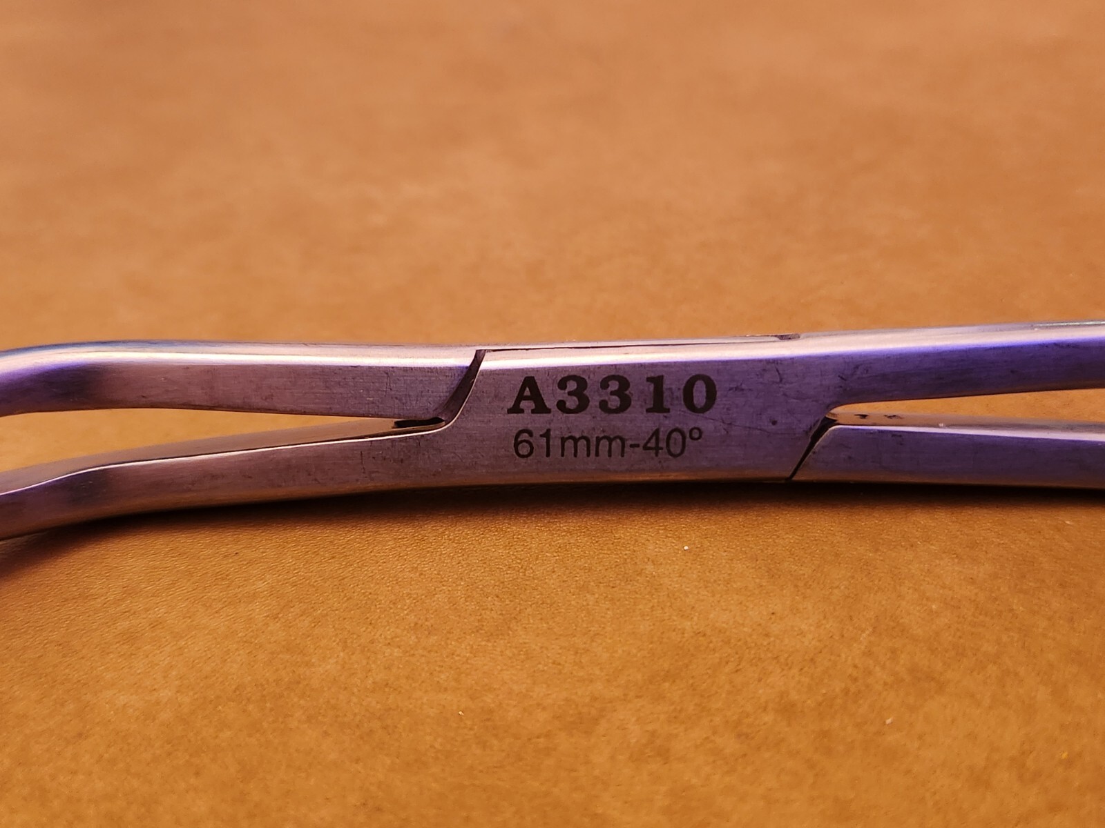 Curved Clamp Applied Medical Surgical Instrument USA A3310 61mm-40