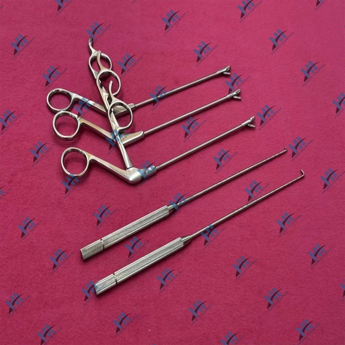 Arthroscopy Punch Forceps and Probe Set of 5 PCs Orthopedics Instruments German