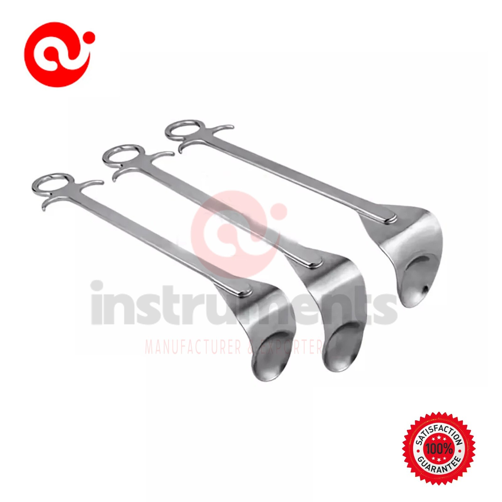 Browne Deltoid Retractor Orthopedic Surgical Instruments 3 Pcs Set Premium By Ai