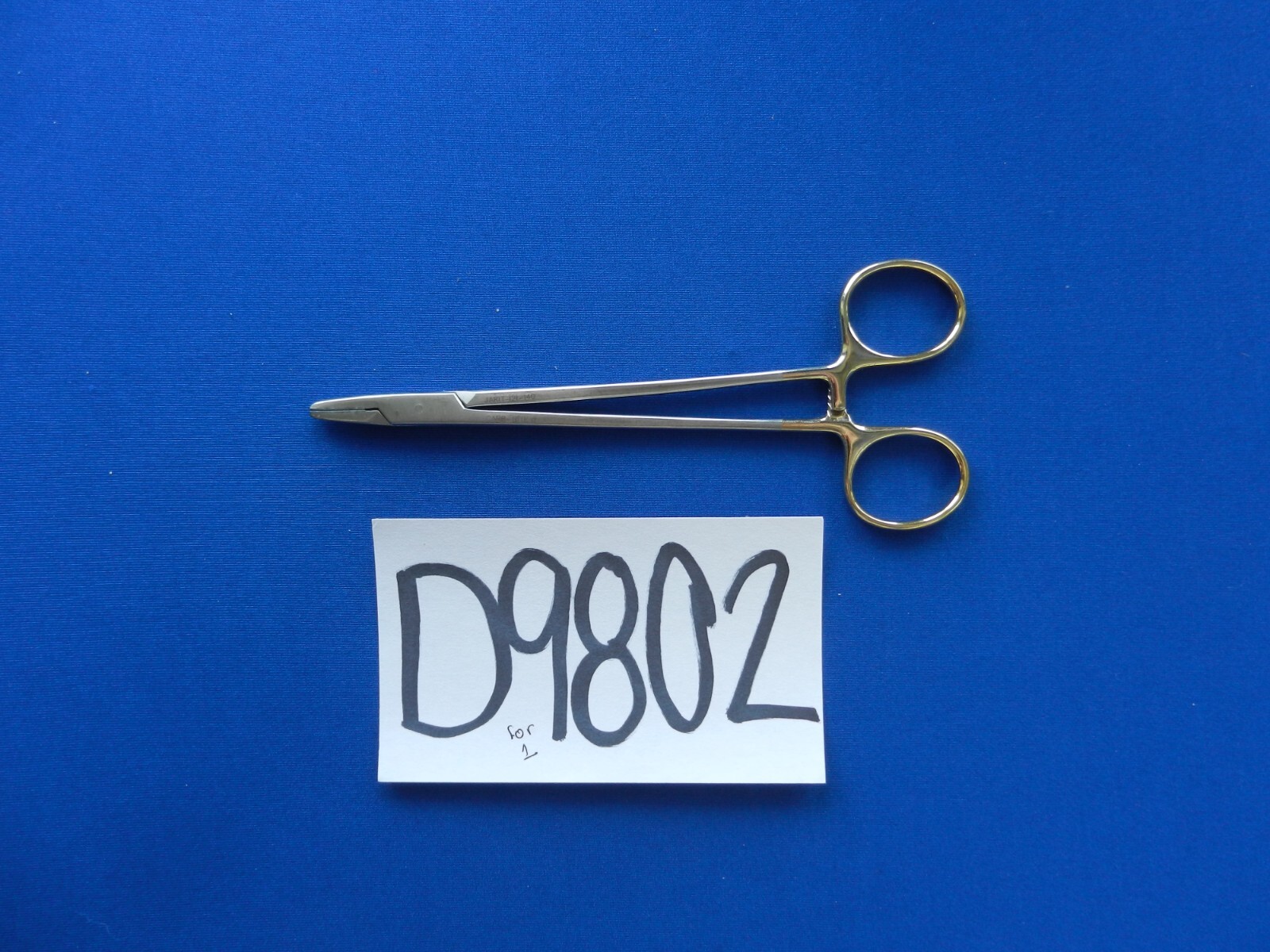 D9802 Jarit Surgical Mayo Hegar Grooved Jaw Needle Holder 17.8cm Long 121-140
