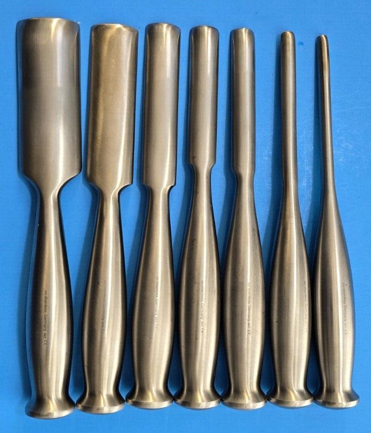 K-Medic Surgical Orthopedic Smith-Peterson Gouges Straight Set of 7