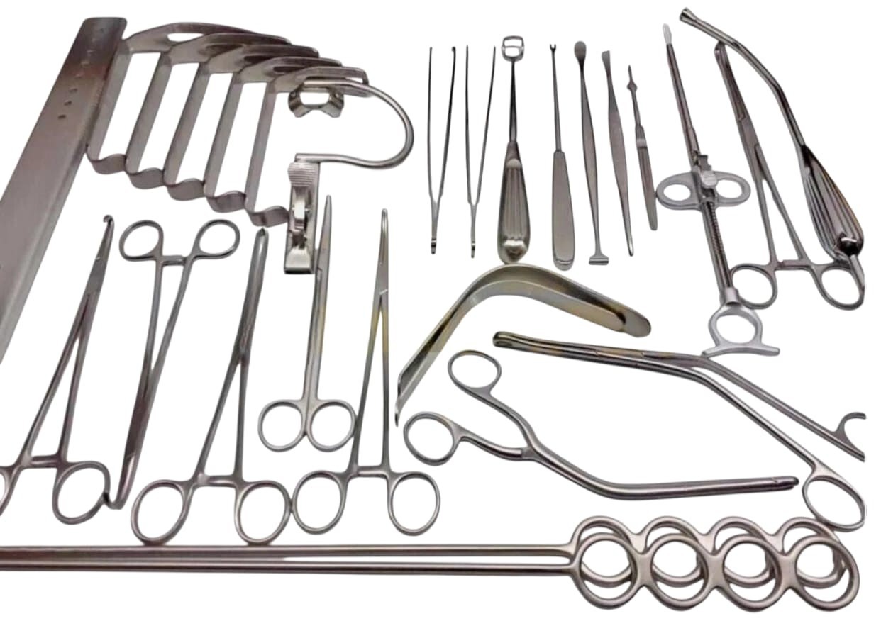 30 pcs set of Tonsillectomy and Adenoidectomy kit Surgical Instruments Set .