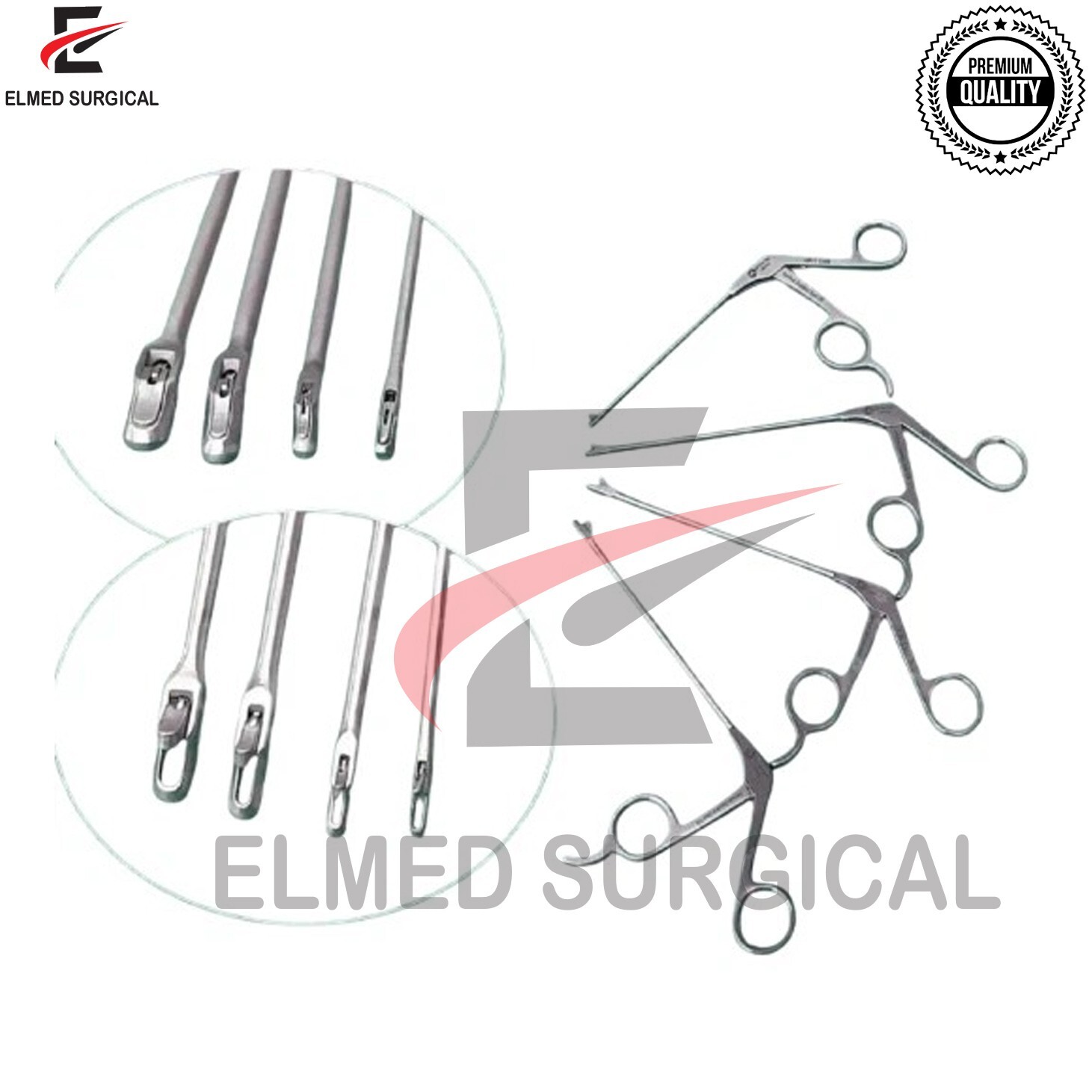 Arthroscopy Punch Forceps Orthopedics Instruments Set of 4 Pcs