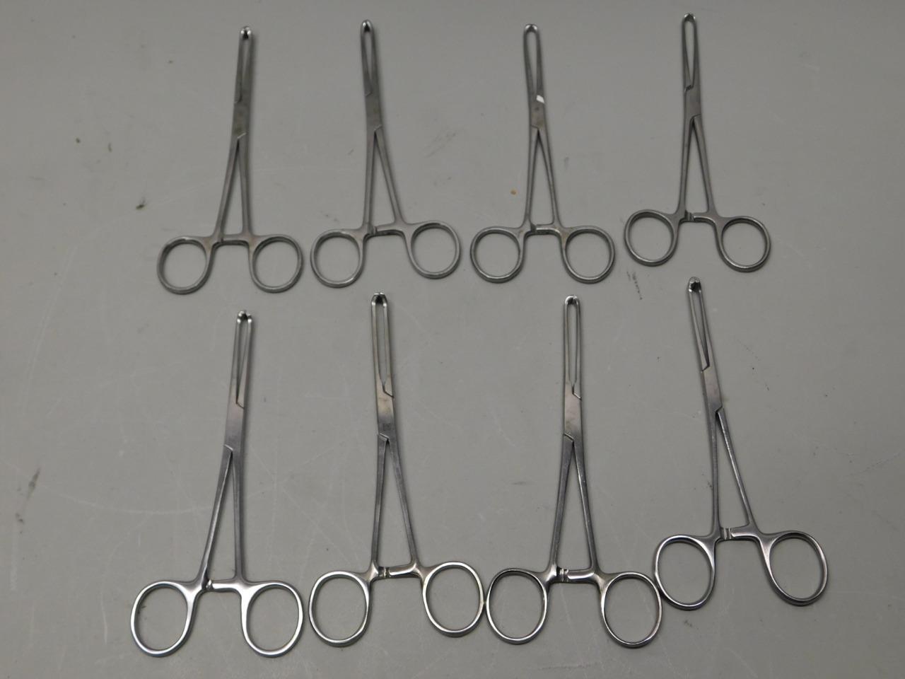 Lot of 8 Princeton 65120-15 Forceps (105)