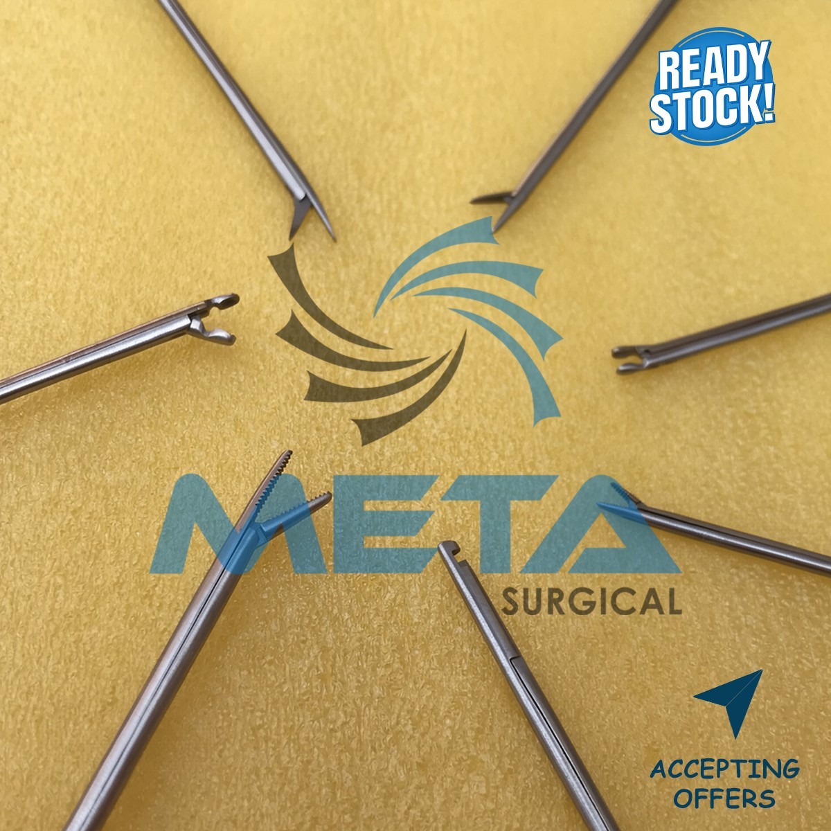 Tympanoplasty Instrument Set, Surgical Instruments Micro Ear Forceps Surgery Set