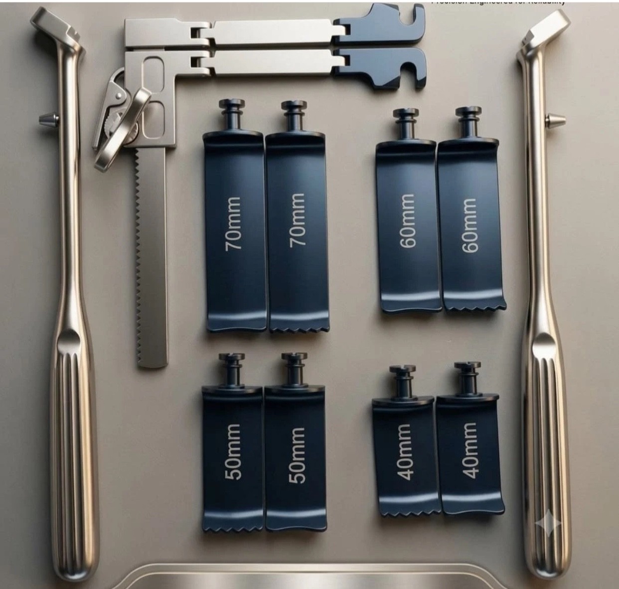 McCulloch Style Spinal Lumbar Surgery Retractor set of 11 PC’s Orthopedic Ins