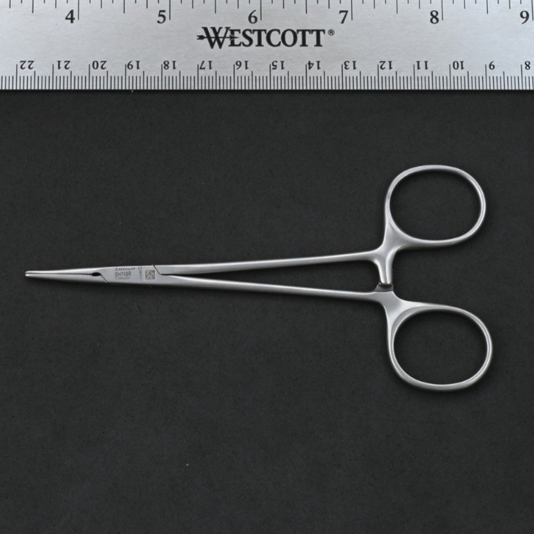 Aesculap BH110R Halsted Mosquito Forceps Delicate Straight 5 in Hemostat
