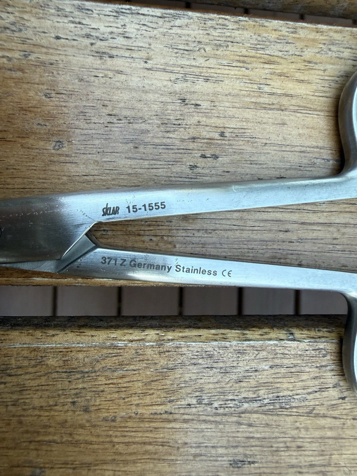 3 lab used surgical tools Skylar Mayo Scissors Miltex Forceps Stainless Germany