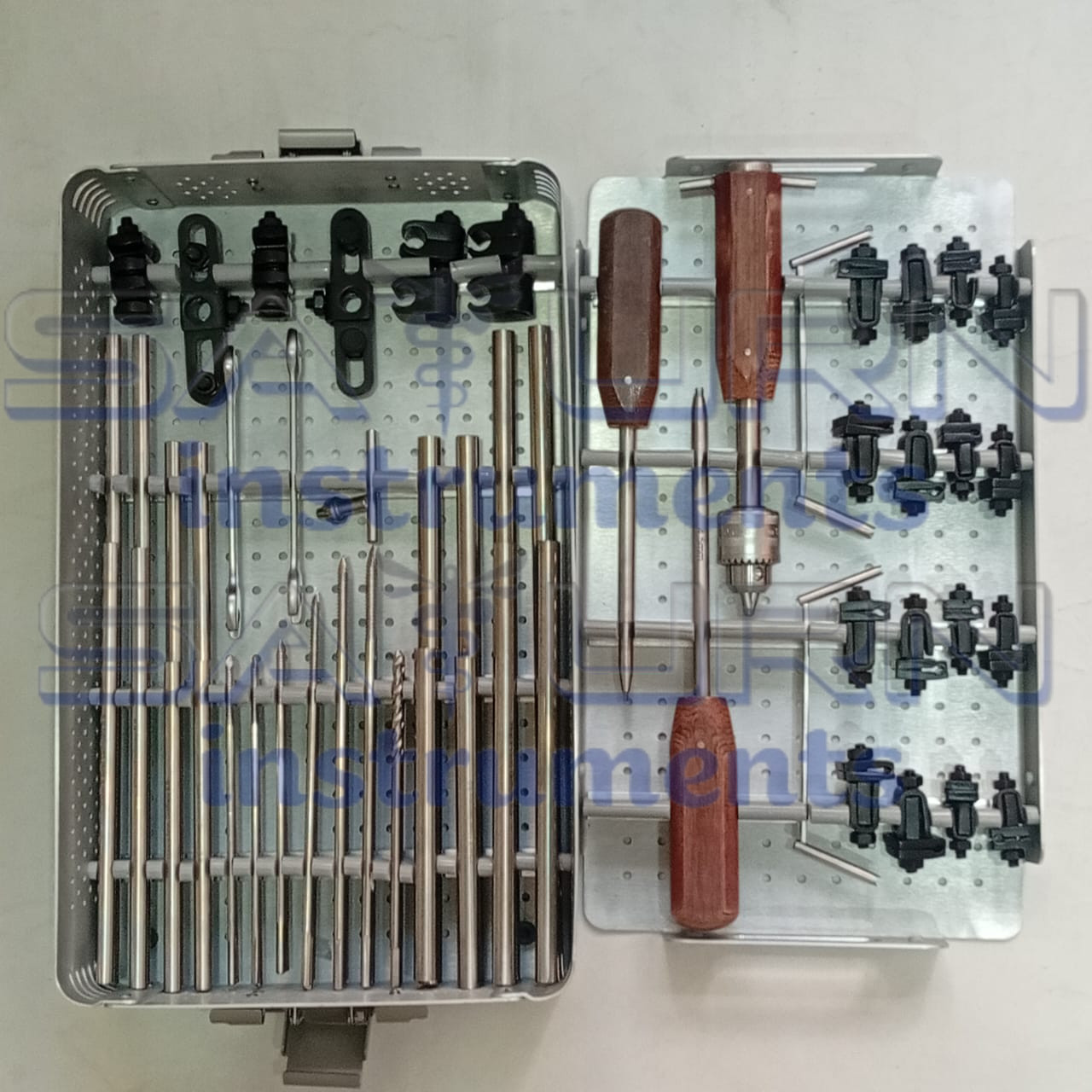 External Fixator 3.5mm-5.0mm orthopedic complete instruments set By Saturn