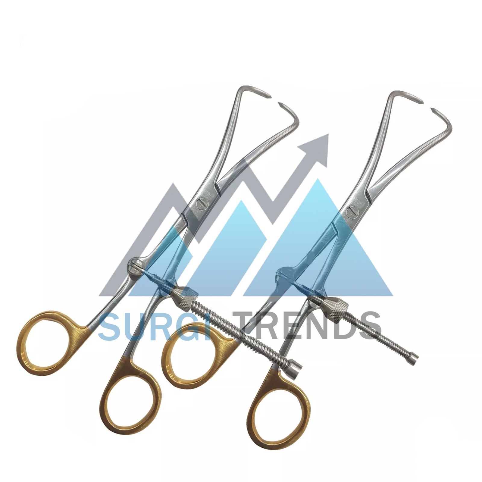 Fixation Screw Bone Reduction Forceps Orthopedic Surgical Instruments 2 PCS
