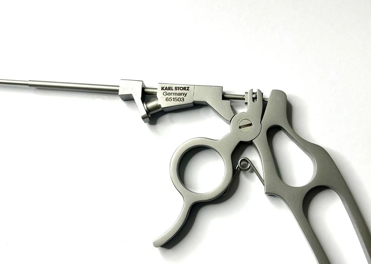 KARL STORZ 651503 HOSEMANN Frontal Sinus Nasal Recess Punch Circular Cutting 8″