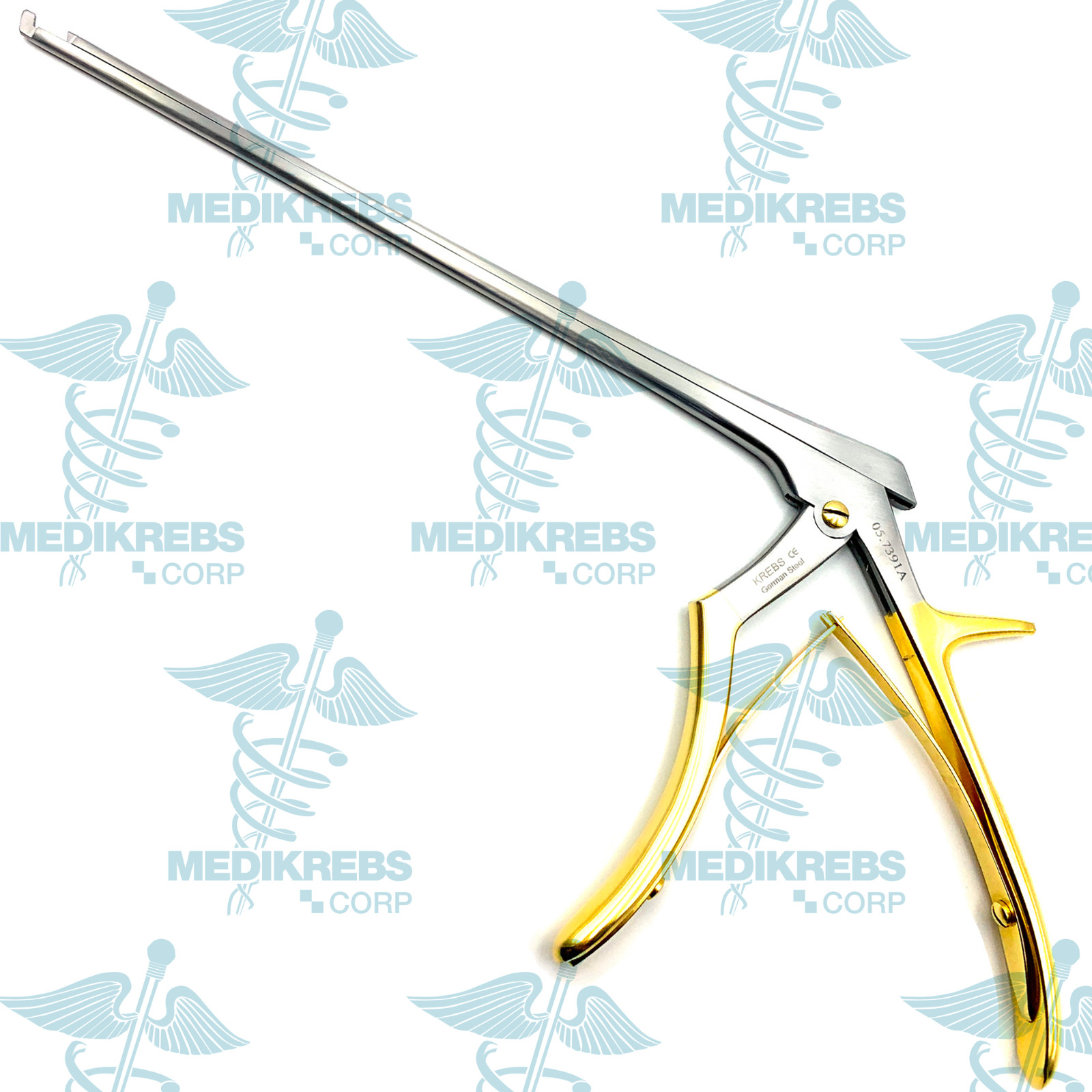 Kerrison Punch Rongeur 40 Degree Forward Up Cutting 4 mm x 18 cm OR Grade Steel