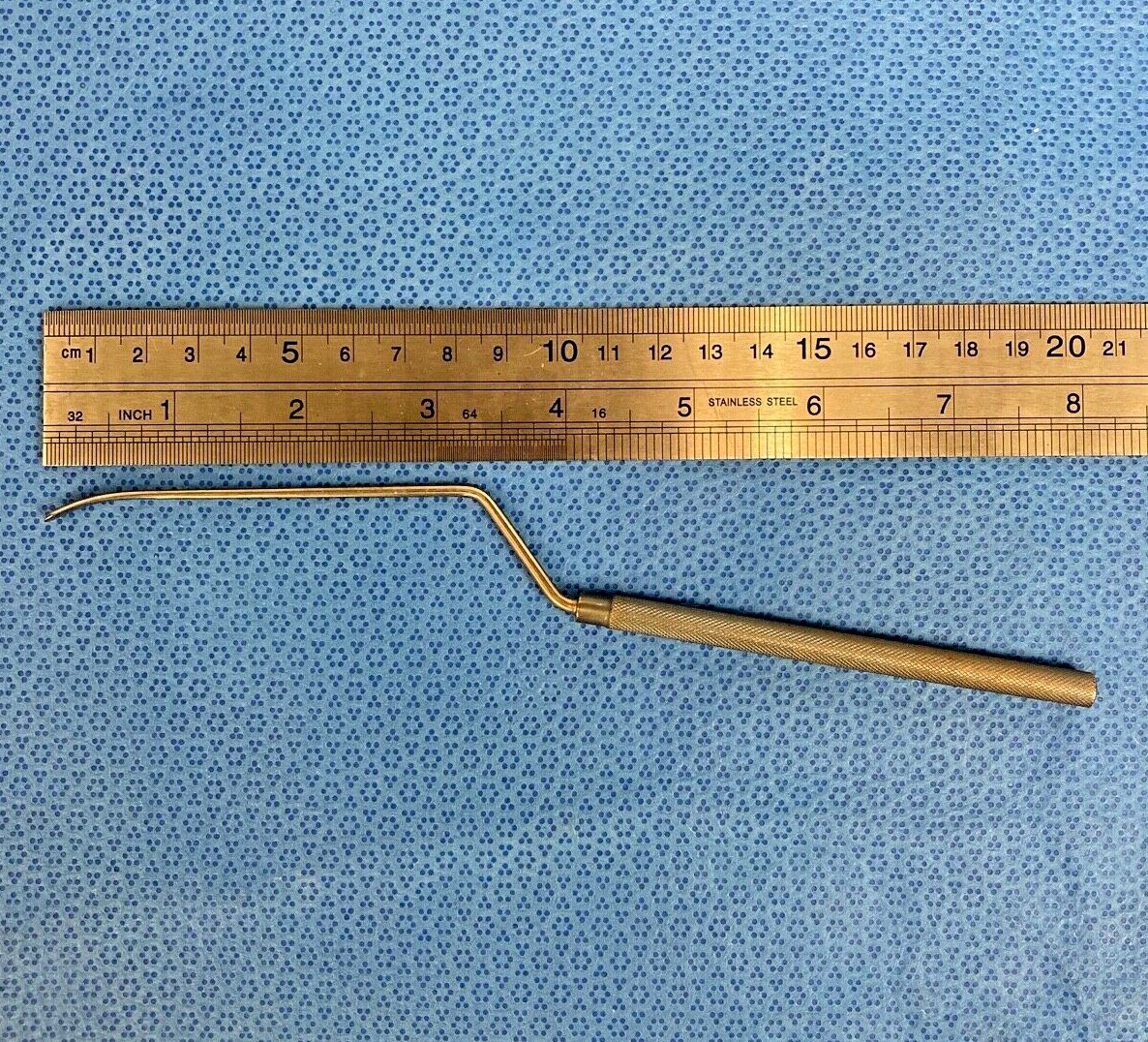Codman 80-1538 Titanium Handle Malis Micro Elevator 3.5mm Tip L:8″ Neurology