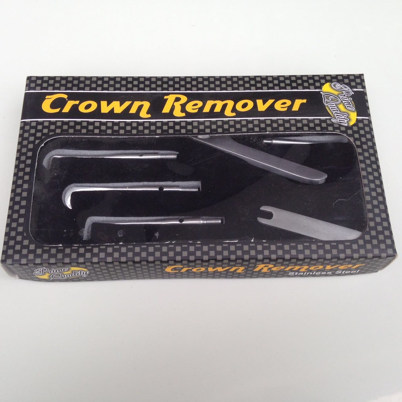 Automatic Crown Remover Attachable 3 Points & 1 Wrench Dental Orthodontics Set