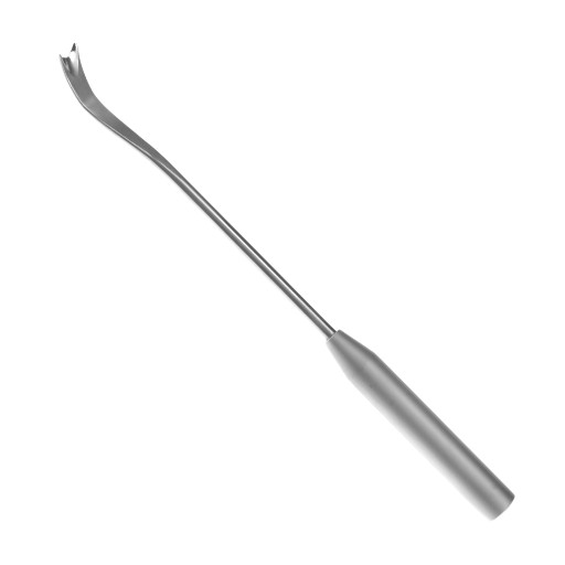 Downing Cartilage Knife, 10.1/4″ (26 cm), Concave Tip with Guards, Premium