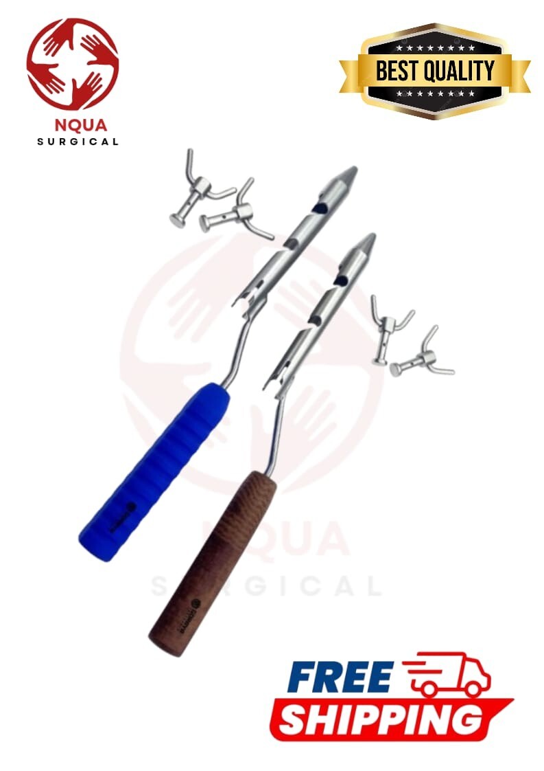 Wire Tightener Set 2pcs | Teflon & Fiber Handle | Surgical Orthopedic Instrument