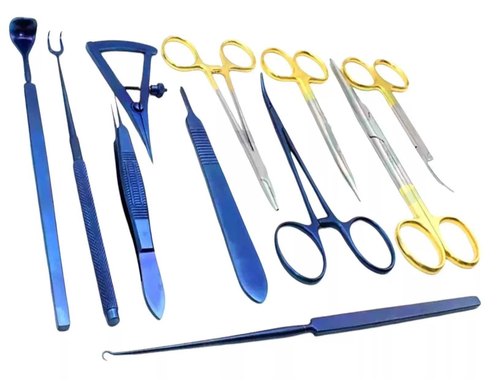 Blepharoplasty Kit,Plastic Surgery High Quality Instruments Kit Set of 11 PCS