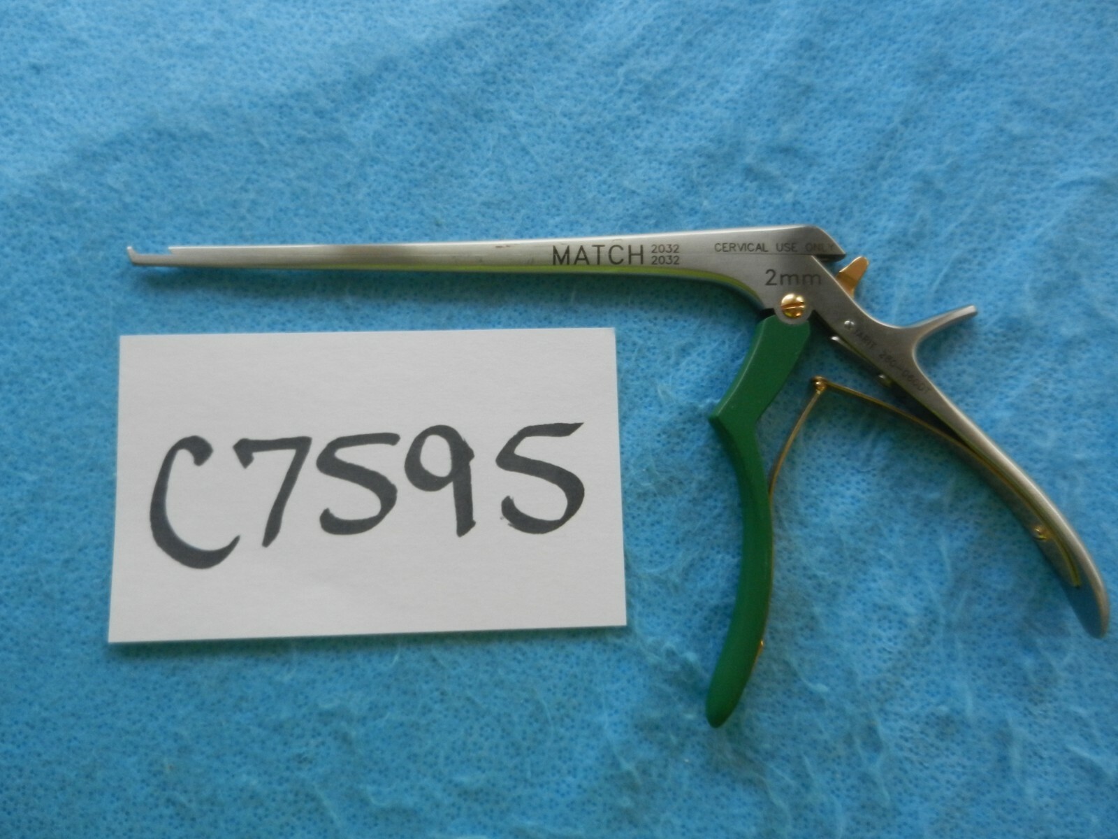 Jarit Surgical Orthopedic 2mm 40 Deg 7in Kerrison Rongeur 280-060DT