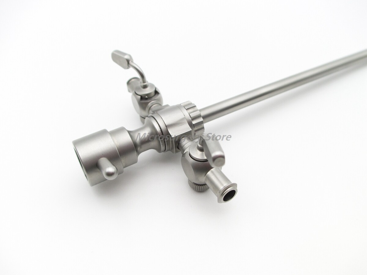 New 0 Degree Arthroscopy 2 Valve Trocar Set Use With 4 mm 0 Degree Arthroscope