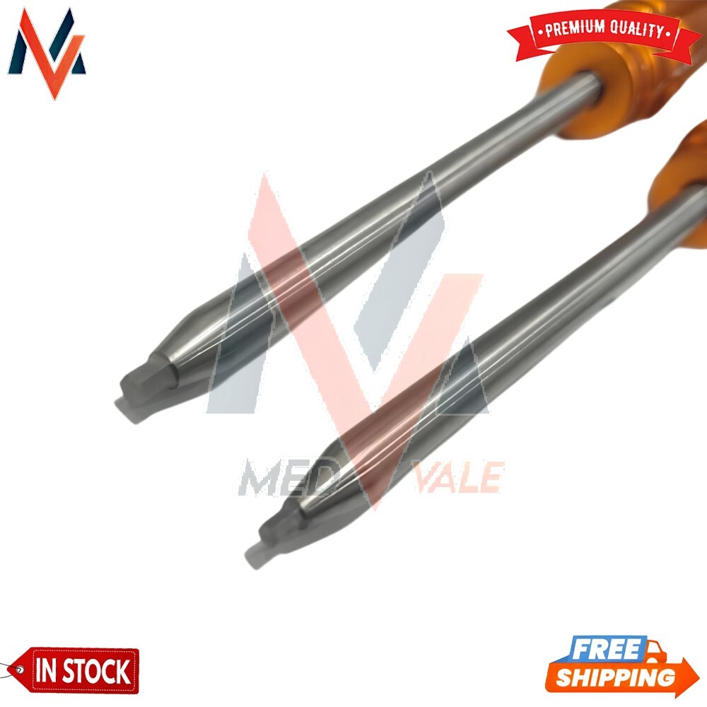 Torque Screwdriver for hex size 2.5mm & 3.5mm Orthopedic Instruments Set Of 2Pcs