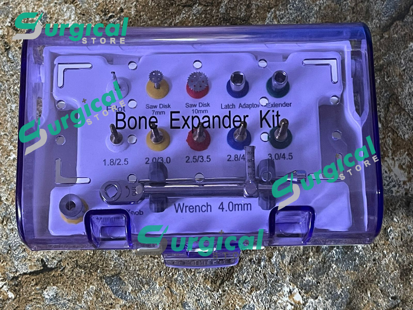 Bone Expander Kit Dental Implant Sinus Lift Instruments Screws Ratchet Surgical